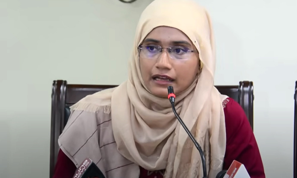 প্রতীক তালিকায় ‘শাপলা কলি’ মূলত এনসিপিকে বাচ্চা হিসেবে দেখানোর চেষ্টা: সামান্তা শারমিন